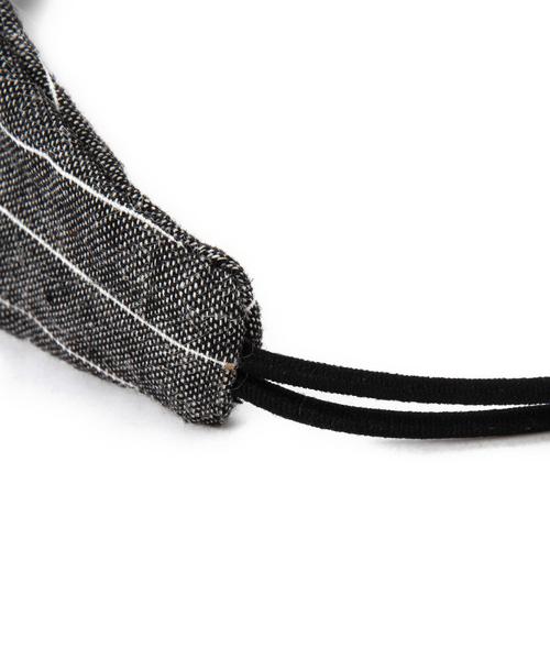 BEAUTY&YOUTH UNITED ARROWS（ビューティーアンドユースユナイテッドアローズ）の「BYSFN ストライプ ヘアバンド◆（ヘアバンド・レディース・ブラック/ライトグレー・フリー）」の6枚目の写真