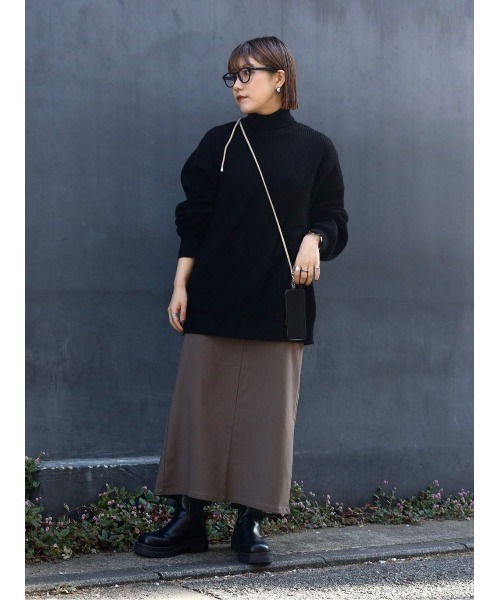 BACK NUMBER(バックナンバー)の「【BACK NUMBER】畦編みタートルニット(ニット/セーター・メンズ・ネイビー/オフホワイト/ブラック・M/S/L/XL)」の20枚目の写真
