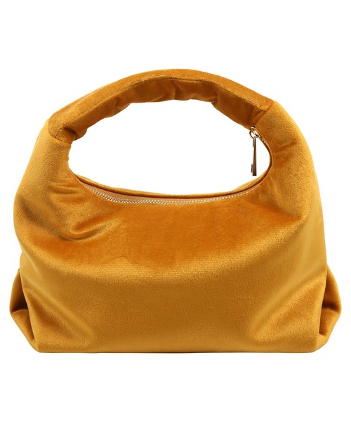 misatoyさんコラボ ]ベロアワンハンドルバッグ（ハンドバッグ