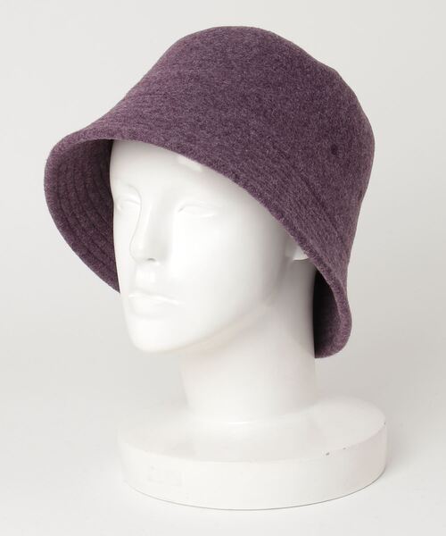 Sense of Grace(センスオブグレース)の「EIMER LOW HAT ダウンブリム ウール バケットハット(ハット・メンズ・ブラウン/ベージュ/パープル/ブラック/アイボリー/テラコッタ/グレー・FREE)」の7枚目の写真