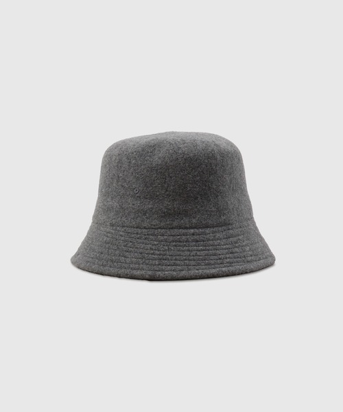 Sense of Grace(センスオブグレース)の「EIMER LOW HAT ダウンブリム ウール バケットハット(ハット・メンズ・ブラウン/ベージュ/パープル/ブラック/アイボリー/テラコッタ/グレー・FREE)」の1枚目の写真