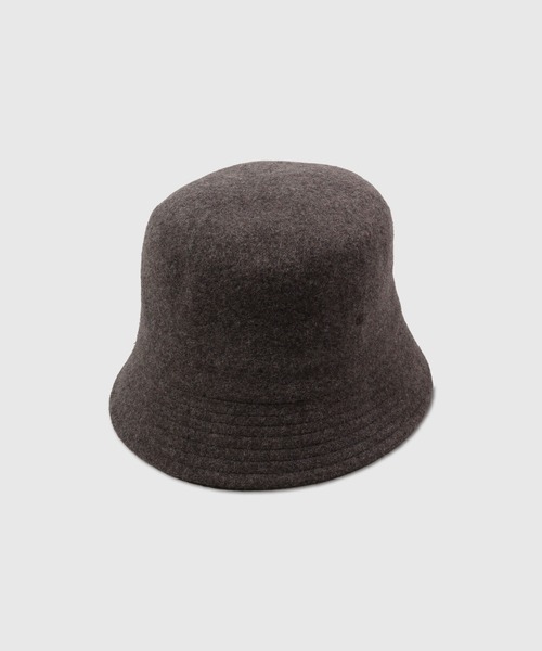 Sense of Grace(センスオブグレース)の「EIMER LOW HAT ダウンブリム ウール バケットハット(ハット・メンズ・ブラウン/ベージュ/パープル/ブラック/アイボリー/テラコッタ/グレー・FREE)」の11枚目の写真