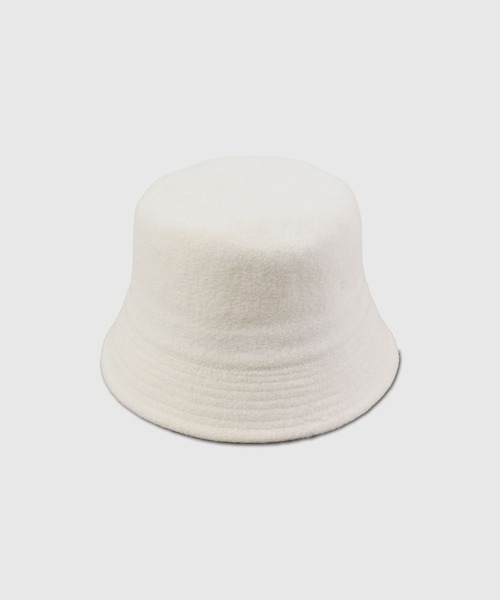 Sense of Grace(センスオブグレース)の「EIMER LOW HAT ダウンブリム ウール バケットハット(ハット・メンズ・ブラウン/ベージュ/パープル/ブラック/アイボリー/テラコッタ/グレー・FREE)」の8枚目の写真