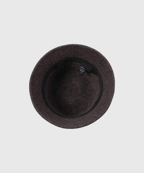Sense of Grace(センスオブグレース)の「EIMER LOW HAT ダウンブリム ウール バケットハット(ハット・メンズ・ブラウン/ベージュ/パープル/ブラック/アイボリー/テラコッタ/グレー・FREE)」の15枚目の写真