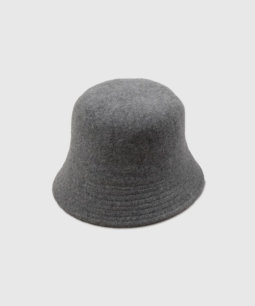 Sense of Grace(センスオブグレース)の「EIMER LOW HAT ダウンブリム ウール バケットハット(ハット・メンズ・ブラウン/ベージュ/パープル/ブラック/アイボリー/テラコッタ/グレー・FREE)」の10枚目の写真