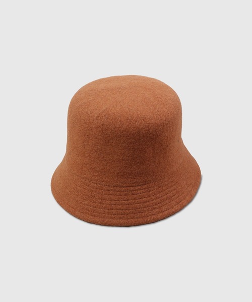 Sense of Grace(センスオブグレース)の「EIMER LOW HAT ダウンブリム ウール バケットハット(ハット・メンズ・ブラウン/ベージュ/パープル/ブラック/アイボリー/テラコッタ/グレー・FREE)」の12枚目の写真