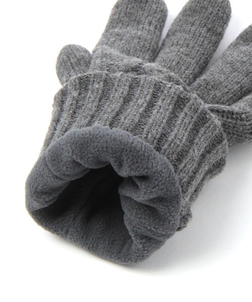 LAKOLE（ラコレ）の「ケーブルニットグローブ / 127073（手袋）」 - WEAR