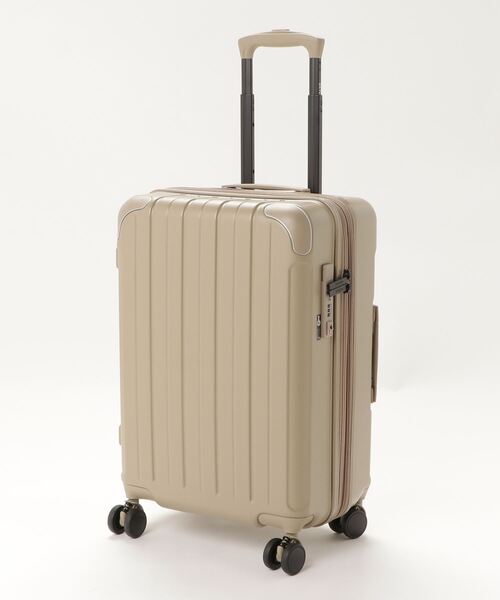 Siffler（シフレ）の「【SKYLABO/スカイラボ】 キャリーケース 48L(55L)（スーツケース/キャリーバッグ・メンズ・ブラック/ピンク/ホワイト/ゴールド/カーキ/ネイビー/ベージュ/ブラック系その他/グレー/ホワイト×ブルー/ピンク系その他/ベージュ系その他・FREE）」の6枚目の写真