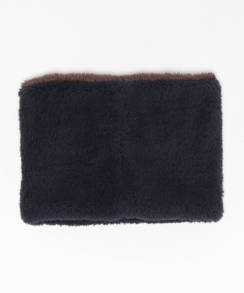 THRASHER（スラッシャー）の「MAG LOGO REVERSIBLE KIDS NECK WARMER/スラッシャーネックウォーマー（ネックウォーマー/スヌード・キッズ・ネイビー/ブラック/グレー・FREE）」の4枚目の写真