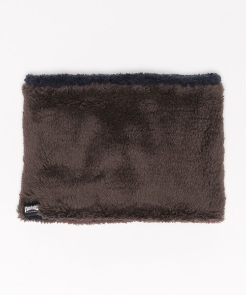 THRASHER（スラッシャー）の「MAG LOGO REVERSIBLE KIDS NECK WARMER/スラッシャーネックウォーマー（ネックウォーマー/スヌード・キッズ・ネイビー/ブラック/グレー・FREE）」の5枚目の写真