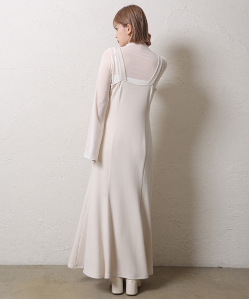 one after another NICE CLAUP（ワンアフターアナザーナイスクラップ）の「Holiday カットセットワンピース（ワンピース・レディース・ピンク/アイボリー/ブラック・FREE）」の17枚目の写真