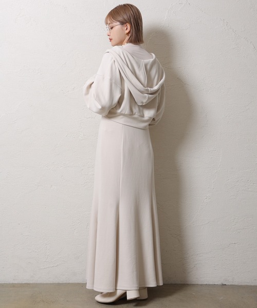 one after another NICE CLAUP（ワンアフターアナザーナイスクラップ）の「Holiday カットセットワンピース（ワンピース・レディース・ピンク/アイボリー/ブラック・FREE）」の10枚目の写真