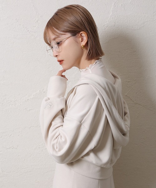 one after another NICE CLAUP（ワンアフターアナザーナイスクラップ）の「Holiday カットセットワンピース（ワンピース・レディース・ピンク/アイボリー/ブラック・FREE）」の14枚目の写真