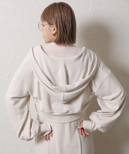 one after another NICE CLAUP（ワンアフターアナザーナイスクラップ）の「Holiday カットセットワンピース（ワンピース・レディース・ピンク/アイボリー/ブラック・FREE）」の15枚目の写真