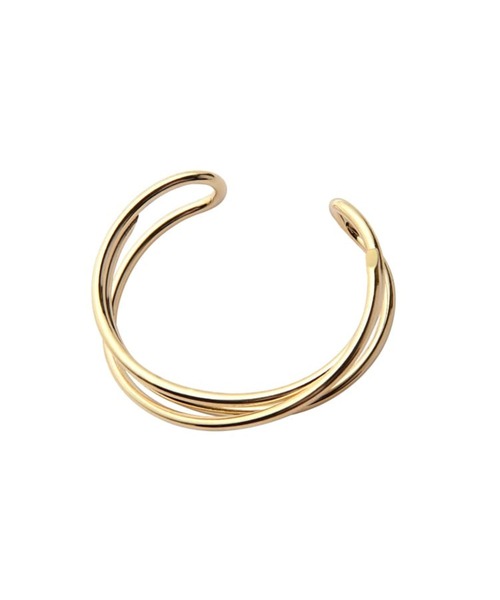 STYLE DELI（スタイルデリ）の「重なり３ラインバングル（バングル/リストバンド・レディース・シルバー/ゴールド・FREE）」の11枚目の写真