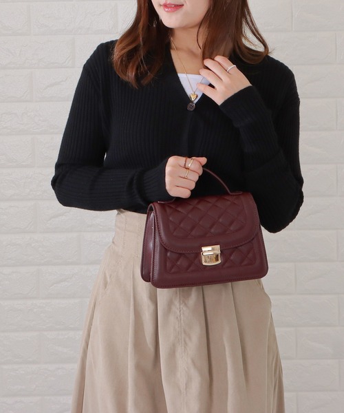 セール】Vネックリブニットカーディガン（カーディガン/ボレロ）｜Lace