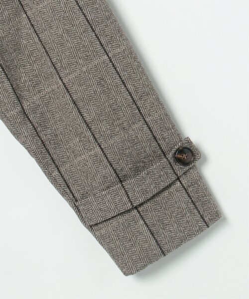 notch.（ノッチ）の「チェックステンカラーコート（ステンカラーコート・レディース・ブラウン・M）」の11枚目の写真