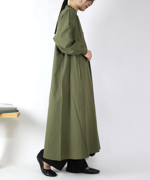 リブ付きAラインワンピース（ワンピース）｜No one knows（ノーワン