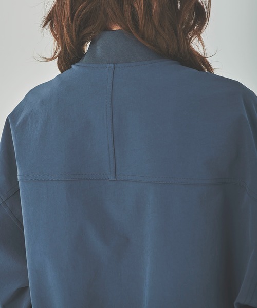 OUTERSUNSET（アウターサンセット）の「flight jacket（ブルゾン・レディース・ブラック/グレー・FREE）」の4枚目の写真