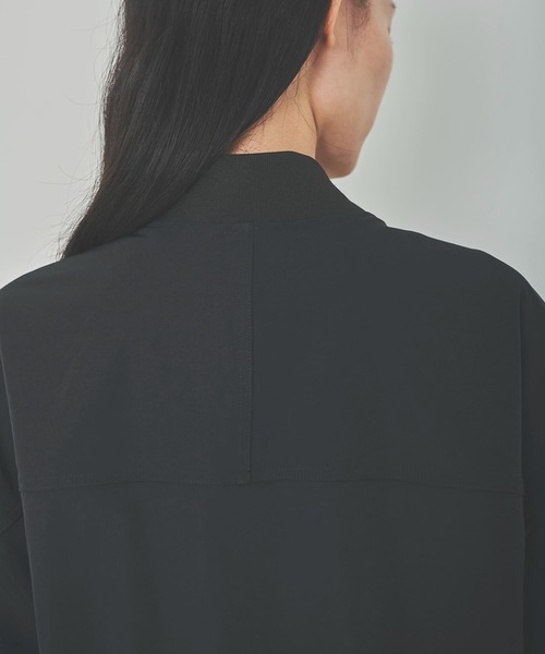 OUTERSUNSET（アウターサンセット）の「flight jacket（ブルゾン・レディース・ブラック/グレー・FREE）」の13枚目の写真