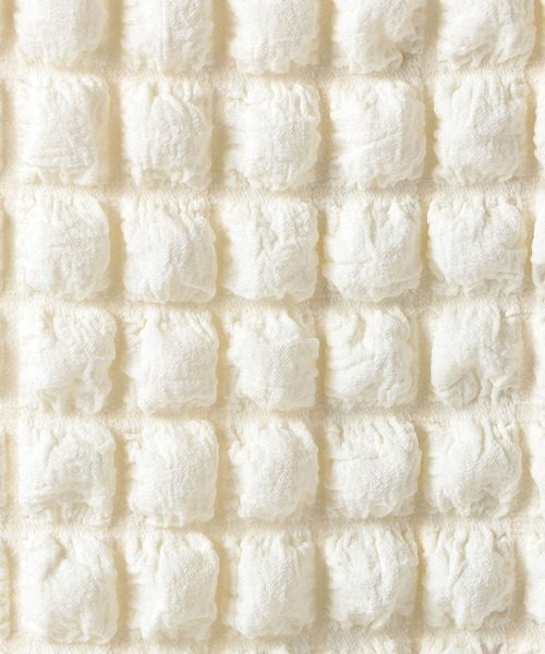 Grand PARK（グランドパーク）の「ポップコーンジャガードプルオーバー（Tシャツ/カットソー・レディース・ホワイト/その他/サックスブルー・FREE）」の7枚目の写真