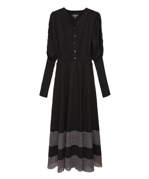 【Emiriawiz】ワンピース　S emiriawiz 「emiriawiz」 長袖ワンピース SMALL ブラック