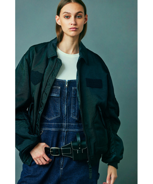 WHIZLIMITED（ウィズリミテッド）の「CWU（ミリタリージャケット・メンズ・ブラック/オリーブ・LARGE/MEDIUM）」の4枚目の写真