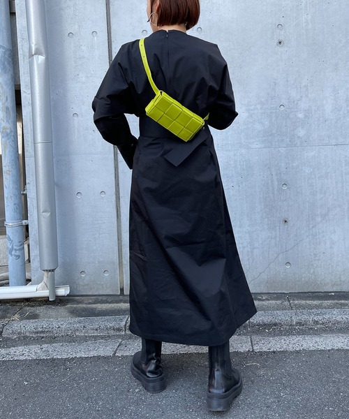 セール】【SETUP7】イントレチャートレクタングルミニショルダーバッグ