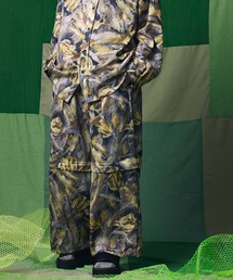 MAISON SPECIAL（メゾンスペシャル）の「《ユニセックスアイテム》【FACT FASHION】シアープリント2WAYワイドパンツ【MAISON SPECIAL/メゾンスペシャル】■セットアップ対応■（その他パンツ）」