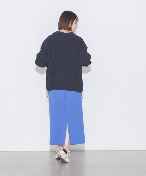 hunch(ハンチ)の「【ストレッチ】2WAYアノラック(その他アウター・レディース・テラコッタ/オフホワイト/ネイビー・FREE)」の5枚目の写真