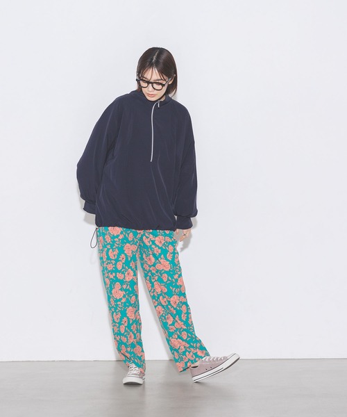 hunch(ハンチ)の「【ストレッチ】2WAYアノラック(その他アウター・レディース・テラコッタ/オフホワイト/ネイビー・FREE)」の6枚目の写真