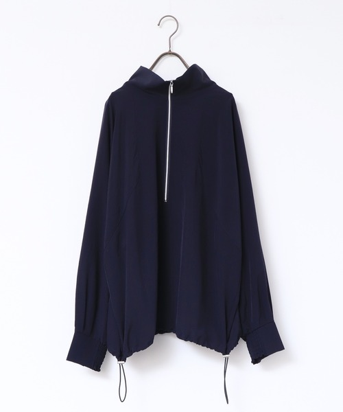 hunch(ハンチ)の「【ストレッチ】2WAYアノラック(その他アウター・レディース・テラコッタ/オフホワイト/ネイビー・FREE)」の14枚目の写真