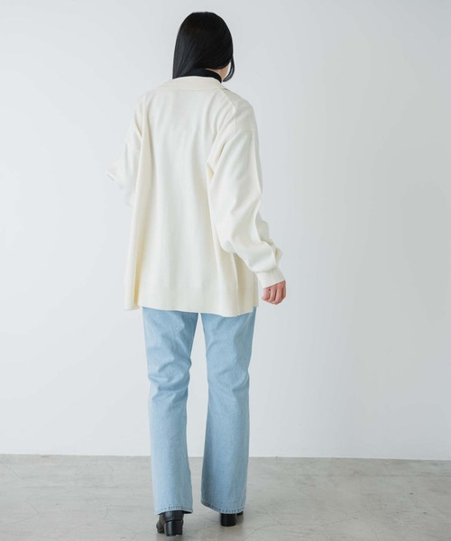 THE STANDARD(ザスタンダード)の「WEGO/シャツカーディガン(カーディガン/ボレロ・メンズ・ホワイト/ブラック・LARGE/MEDIUM)」の15枚目の写真