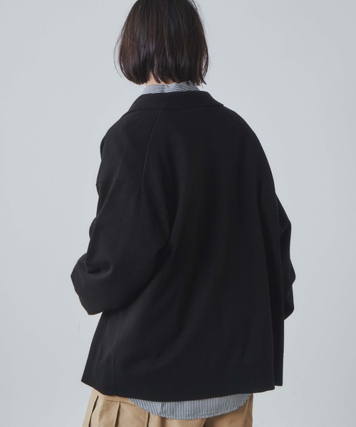 THE STANDARD(ザスタンダード)の「WEGO/シャツカーディガン(カーディガン/ボレロ・メンズ・ホワイト/ブラック・LARGE/MEDIUM)」の18枚目の写真