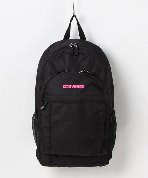 CONVERSE(コンバース)の「【CONVERSE/コンバース】POLY BACKPACK M/バッグパック(バックパック/リュック・レディース・ホワイト/ブラック/サックスブルー/ピンク・FREE)」の4枚目の写真