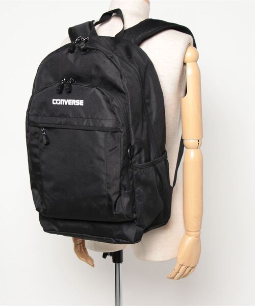 CONVERSE(コンバース)の「【CONVERSE/コンバース】POLY BACKPACK M/バッグパック(バックパック/リュック・レディース・ホワイト/ブラック/サックスブルー/ピンク・FREE)」の10枚目の写真