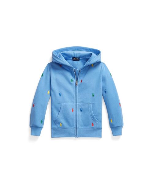 Polo ポニー フリース フルジップ フーディ