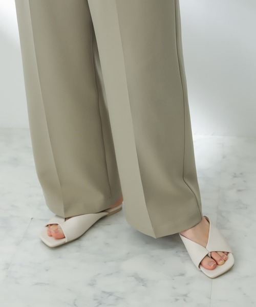 SENSE OF PLACE by URBAN RESEARCH（センスオブプレイスバイアーバンリサーチ）の「コルセットツキワイドパンツ（その他パンツ・レディース・チャコールグレー/グレー/ブラック・SMALL/MEDIUM）」の21枚目の写真