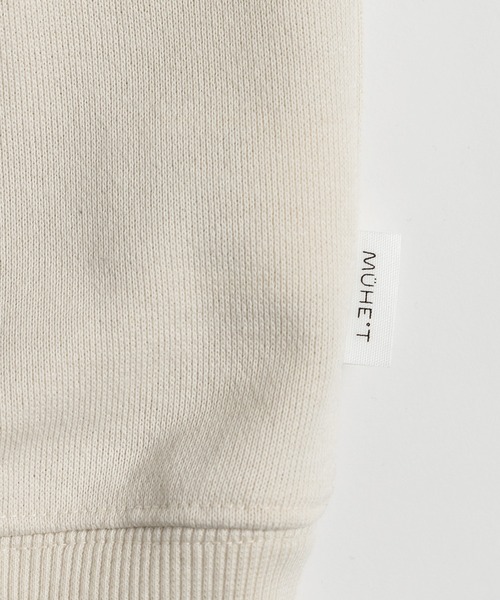 MUHET（ミュエータ）の「BEARプリントスウェット（スウェット・レディース・ライトベージュ/ネイビー・X-LARGE/MEDIUM）」の20枚目の写真