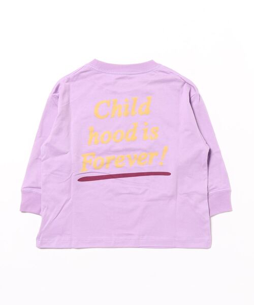 Smoothy（スムージー）の「Smoothy Poket long sleeve Tee / スムージー ポケットロングTシャツ（Tシャツ/カットソー・キッズ・サックスブルー/ホワイト/ブラック/パープル・SMALL/MEDIUM/LARGE/X-LARGE）」の7枚目の写真