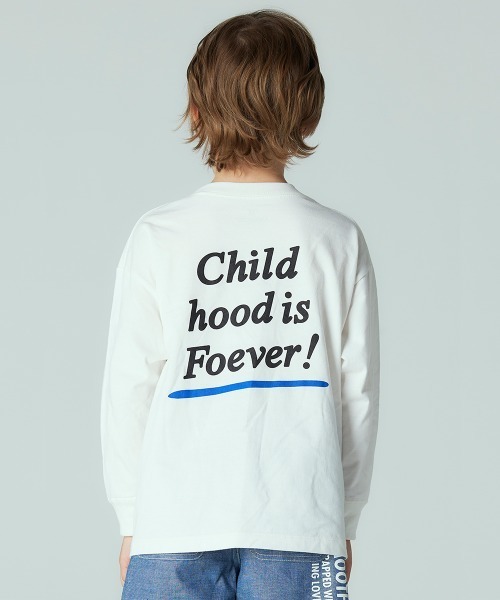 Smoothy（スムージー）の「Smoothy Poket long sleeve Tee / スムージー ポケットロングTシャツ（Tシャツ/カットソー・キッズ・サックスブルー/ホワイト/ブラック/パープル・SMALL/MEDIUM/LARGE/X-LARGE）」の9枚目の写真