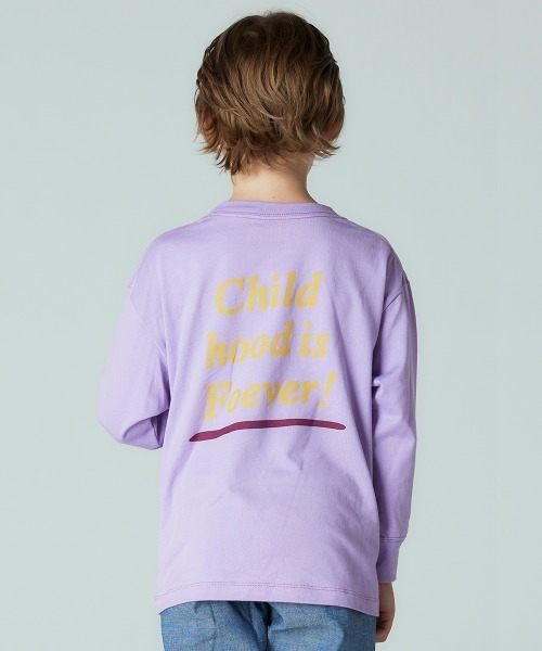 Smoothy（スムージー）の「Smoothy Poket long sleeve Tee / スムージー ポケットロングTシャツ（Tシャツ/カットソー・キッズ・サックスブルー/ホワイト/ブラック/パープル・SMALL/MEDIUM/LARGE/X-LARGE）」の10枚目の写真