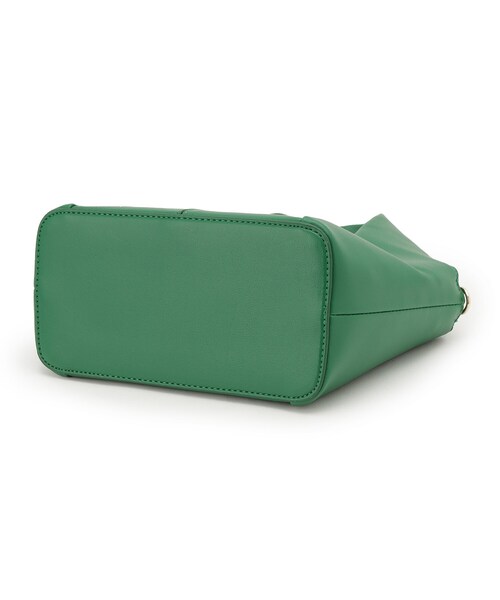 SHOO・LA・RUE（シューラルー）の「◆トライアングルショルダー（ショルダーバッグ・レディース・グレー/ブラック/グリーン・00）」の13枚目の写真