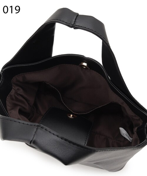 SHOO・LA・RUE（シューラルー）の「◆トライアングルショルダー（ショルダーバッグ・レディース・グレー/ブラック/グリーン・00）」の12枚目の写真