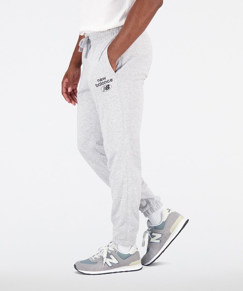 NEW BALANCE(ニューバランス)の「NB Essentials スウェットパンツ(スウェットパンツ・メンズ・ライトグレー/ブラック/オリーブ・SMALL/MEDIUM/LARGE/X-LARGE/XX-LARGE)」の4枚目の写真
