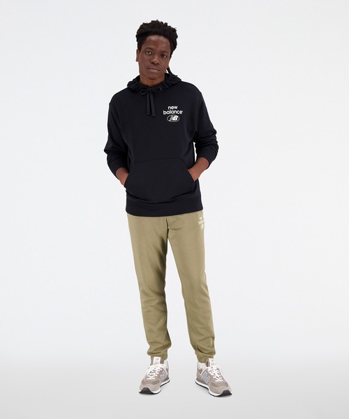 NEW BALANCE(ニューバランス)の「NB Essentials スウェットパンツ(スウェットパンツ・メンズ・ライトグレー/ブラック/オリーブ・SMALL/MEDIUM/LARGE/X-LARGE/XX-LARGE)」の12枚目の写真