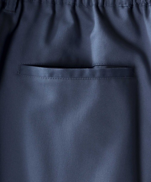 SITRY（シトリー）の「T/R tailored flared pants/ テーラード タック ワイド フレアパンツ（スラックス・メンズ・ベージュ/オフホワイト/ブラック/モカ/サックスブルー/グリーン・M/L/XL）」の12枚目の写真