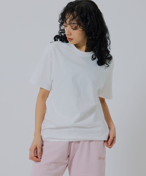 NERGY（ナージー）の「【UV／吸水速乾】COOLMAX半袖Tシャツ（Tシャツ/カットソー・レディース・ホワイト/ブルー/スミクロ/ピンク・L/M）」の5枚目の写真