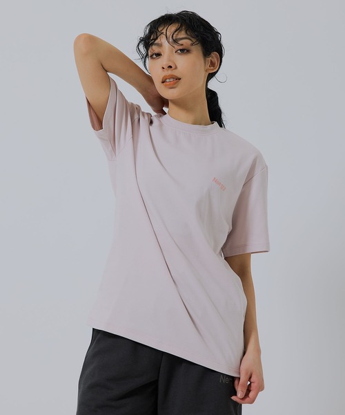 NERGY（ナージー）の「【UV／吸水速乾】COOLMAX半袖Tシャツ（Tシャツ/カットソー・レディース・ホワイト/ブルー/スミクロ/ピンク・L/M）」の12枚目の写真