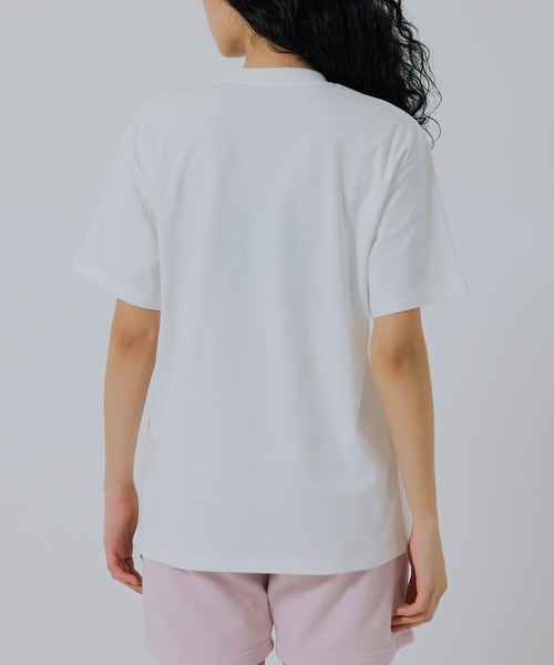 NERGY（ナージー）の「【UV／吸水速乾】COOLMAX半袖Tシャツ（Tシャツ/カットソー・レディース・ホワイト/ブルー/スミクロ/ピンク・L/M）」の21枚目の写真